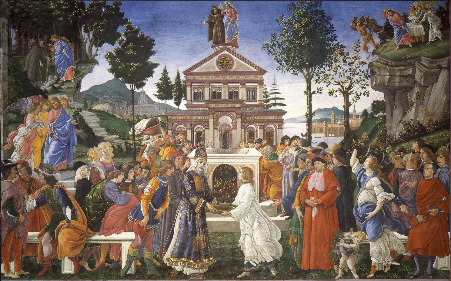 sistine chapel tickets Temptation of Jesus Botticelli