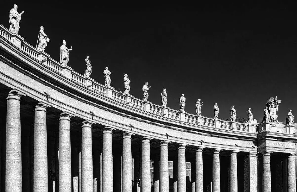 St Peter's Square in Rome