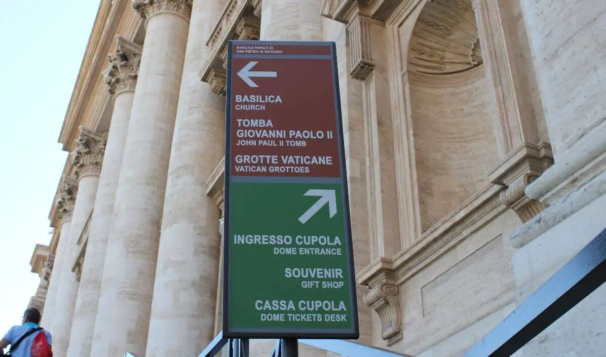 Vatican Grottoes How to get there