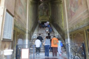 The Holy Stairs in Rome
