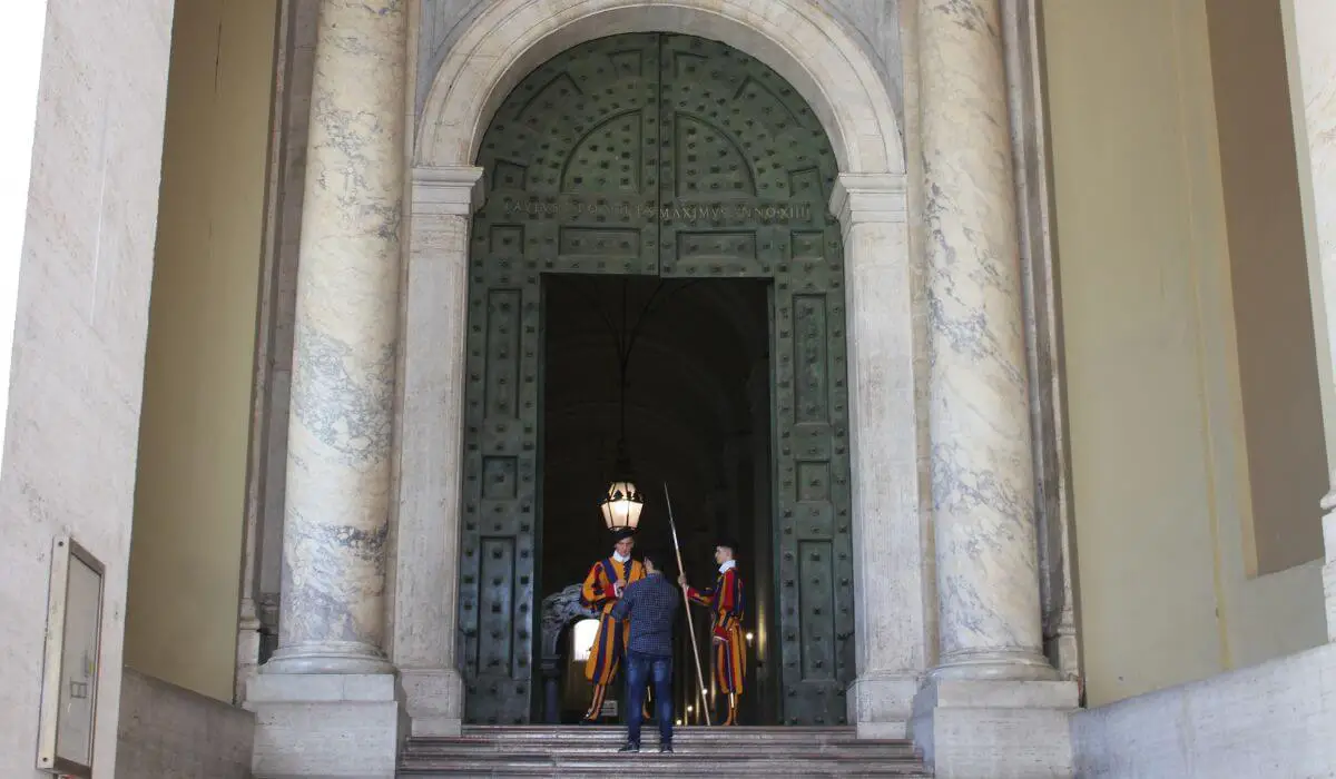 St Peter's Basilica entrance