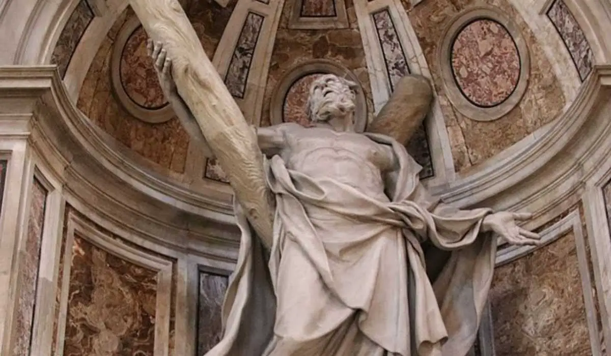 St. Andrew Statue in Vatican @commons.wikimedia.org